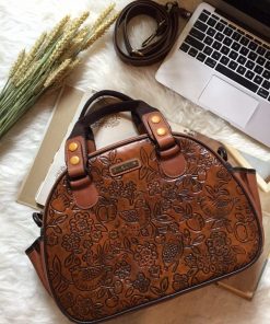 ONIGIRI - LEATHER CARVING BROWN (PREORDER)