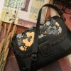 BIG - PALUPI LEATHER CARVED AND PAINTING BOTANICAL SERIES WITH LEATHER PUNCHED (PREORDER)