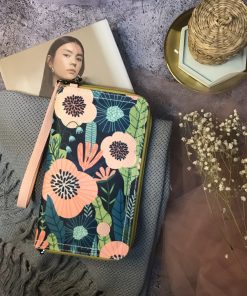 N A L A wallet peach forest
