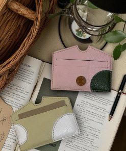 Genggam card wallet pink mixed