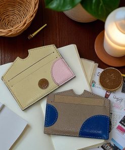 Genggam card wallet soft yellow mixed