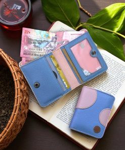Genggam wallet baby blue polka