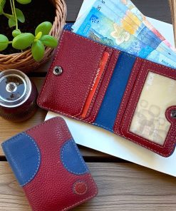 Genggam wallet red polka